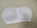 帛芮無(wú)肩帶內衣抹胸防滑聚攏隱形無(wú)痕文胸美背吊帶裙專(zhuān)用背心一體文胸 曬單實(shí)拍圖