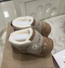 泰蘭尼斯冬季兒童學(xué)步鞋女童加厚加絨棉鞋保暖軟底機能鞋杏色/棕23 曬單實(shí)拍圖