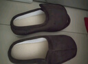 凡小如腳腫專(zhuān)用鞋可調節中老年人拖鞋男女腳受傷腫大變形老人鞋加寬加大 咖啡色 42-43 曬單實(shí)拍圖