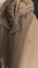 鴨鴨（YAYA）總裁系列鵝絨三合一羽絨服男高端風(fēng)衣加厚防寒外套SL 卡其色 3XL 【鵝絨+可脫卸內膽】 曬單實(shí)拍圖