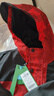 左西男童外套三合一沖鋒服春秋款可拆卸2025新款兒童秋裝 大紅色150 曬單實(shí)拍圖