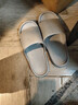 優(yōu)藝菲拖鞋2025新款男士時(shí)尚涼拖EVA家居室內防臭防滑厚底外穿 灰色EVA拖鞋 42-43 （偏小.建議拍大一碼） 曬單實(shí)拍圖