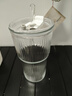 大容量豎紋吸管杯玻璃杯夏季女水杯冰美式咖啡冷飲杯家用杯子 竹節杯1只 600ml 曬單實(shí)拍圖