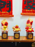 冠珺號招財馬上有錢(qián)擺件辦公室桌面裝飾品馬年吉祥物馬年伴手禮新年禮物 馬上發(fā)財三件套【小號】可手動(dòng)旋轉 曬單實(shí)拍圖