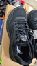 安踏男鞋運動(dòng)鞋男秋冬季男士軟底網(wǎng)面跑步鞋休閑鞋皮面保暖防水鞋子男 【熱賣(mài)推薦款秋冬季男鞋】黑色 42 （8.5碼） 曬單實(shí)拍圖