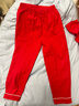 INSAHO兒童睡衣家居服男童女童拜年服10A級抗菌全棉4-15歲過(guò)年衣服套裝 曬單實(shí)拍圖