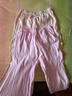 北極絨中老年人純棉秋褲女士大碼媽媽高腰老式棉毛褲線(xiàn)褲粉色+杏色3XL 曬單實(shí)拍圖