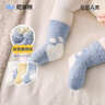 尼多熊兒童襪子秋冬加厚保暖嬰兒珊瑚絨中長(cháng)筒寶寶襪子兒童 曬單實(shí)拍圖