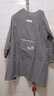 詩(shī)佩琪（SVORIAHI）圍裙廚房連袖長(cháng)袖工作服罩衣成人做飯反穿衣男女炒菜圍腰薄款 黑色（小貓格子長(cháng)袖罩衣） 1件 曬單實(shí)拍圖