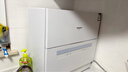 松下（Panasonic）臺式洗碗機二代H1D【小尺寸大容積58L】獨立烘干 80℃高溫除菌 洗烘一體 軟水系統 家用臺面獨立式 曬單實(shí)拍圖