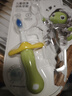 babycare兒童牙刷寶寶牙刷嬰兒軟毛刷兒童倍凈訓練牙刷1-3歲2支裝 原力青 曬單實(shí)拍圖