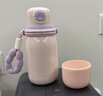 物生物（RELEA）保溫杯女款高顏值兒童吸管杯子大容量316L不銹鋼學(xué)生水壺新年禮物 曬單實(shí)拍圖