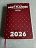 PLANWITH2026年每日計劃本todolist筆記本weekly周手賬日程本365天時(shí)間計劃管理效率手冊全年本考研考公 酒紅-厚Bordeaux 曬單實(shí)拍圖