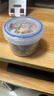 樂(lè )扣樂(lè )扣 密封塑料保鮮盒奶粉罐茶葉罐儲物罐小號收納盒150ML*2圓形 曬單實(shí)拍圖