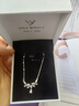 唯一（Winy）純銀項鏈女款輕奢小眾吊墜生日新年情人節禮物送女生朋友老婆首飾 曬單實(shí)拍圖