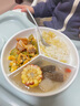 維艾（Newair）陶瓷電飯鍋內蒸籠三分格蒸盤(pán)圓形嬰兒寶寶輔食一鍋蒸炒鍋蒸碗屜 曬單實(shí)拍圖
