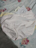 歐迪芬2025新款純棉內褲女7a級抗菌加長(cháng)襠無(wú)痕少女舒適隱形透氣三角短褲 膚色+淺粉+淺紫+淺綠+灰色+黃色 2XL 【建議體重140-160斤】 曬單實(shí)拍圖