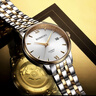 羅西尼（ROSSINI）手表男款 新年禮物機械手表商務(wù)簡(jiǎn)約男表間金鋼帶517773 曬單實(shí)拍圖