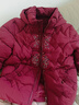 秋芙羅媽媽裝冬季羽絨棉服騏驥紅高檔外套中老年女裝50歲60洋氣保暖衣服 曬單實(shí)拍圖