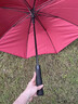 慕妮薇德國超大雙層自動(dòng)雨傘加大加厚加固抗風(fēng)暴雨專(zhuān)用長(cháng)柄雙人三人男士 124CM氣質(zhì)黑【標準1-2人*雙層 】 曬單實(shí)拍圖