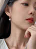 Jay時(shí)尚珍珠耳環(huán)新款耳夾無(wú)耳洞耳飾女高級感耳墜耳釘新年禮物送女友 【品牌禮盒】耳夾（貝珠）（京倉/就近發(fā)貨） 曬單實(shí)拍圖
