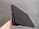 疆科適用 iPad Air1/Air2平板保護套9.7英寸iPad Pro平板電腦2017/18款三折硅膠翻蓋全包輕薄防摔外殼 【靜夜黑】翻蓋平板保護套 iPad Air1/Air2/Pro【9.7英 曬單實(shí)拍圖