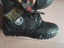 3537解放鞋冬季加絨棉靴防水迷彩棉鞋男高幫防寒保暖東北大棉鞋雪地靴 黑色 41 曬單實(shí)拍圖