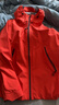 迪卡儂（DECATHLON）硬殼沖鋒衣男女春秋登山防風(fēng)防水單層夾克風(fēng)衣運動(dòng)外套MH500 2024 霞光橙（男女同款）- 亞洲款 新款上市 加內膽選大一碼 2XL 曬單實(shí)拍圖