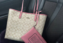 蔻馳（COACH）【品牌直供】女士CITY33大號雙面手提托特包CBQ38新年禮物 曬單實(shí)拍圖
