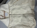 香影白色大翻領(lǐng)羽絨服女短款2025冬季新款90白鴨絨寬松小個(gè)子外套 米白 S 155/80A/85-95斤 曬單實(shí)拍圖