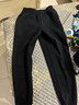 安踏兒童加絨褲子男中大童秋冬加厚保暖衛褲舒適休閑青少年男童運動(dòng)褲 黑色【加絨加厚 秋冬保暖】 160 cm 曬單實(shí)拍圖