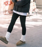小野和子鯊魚(yú)褲打底褲女秋冬季加絨外穿瑜伽保暖秋褲 曬單實(shí)拍圖