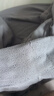 全棉時(shí)代保暖內衣【舒彈抗靜電】暖棉棉柔暖套裝秋衣秋褲 高空灰2XL 曬單實(shí)拍圖