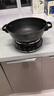 愛(ài)仕達家用電熱鍋多功能煮煎炒上蒸下煮電煮鍋電蒸鍋家用多功能鍋 AZ-Y32J408（鑄鐵鍋體）內徑32cm 曬單實(shí)拍圖