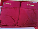 花花公子馬年本命年男內褲紅內褲男士紅褲衩平角紅襪子【騏驥紅】平角褲 曬單實(shí)拍圖