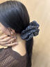 紀思梵碎花高端大腸發(fā)圈皮筋扎頭發(fā)丸子頭馬尾發(fā)繩女士頭繩頭花發(fā)飾禮盒 碎花高檔大腸發(fā)圈（禮盒裝） 曬單實(shí)拍圖