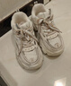 達芙妮老爹鞋女款2025新款秋冬季加絨鞋子女厚底小白增高休閑運動(dòng)鞋 曬單實(shí)拍圖