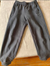 鴻星爾克運動(dòng)褲男秋冬季新款加絨休閑針織束口長(cháng)褲九分褲男士褲子衛褲男褲 正黑-1026-加絨針織 2XL 曬單實(shí)拍圖