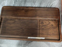 四美堂重竹茶盤(pán)套裝排水式功夫茶臺茶具實(shí)木茶托盤(pán)仿電木大小號50*28cm 曬單實(shí)拍圖