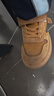 德?tīng)柣荩―EERWAY）德?tīng)柣菽型扌?025秋冬季新款加絨二棉皮面中大童保暖兒童跑步運 卡其色 【加絨保暖】 32 碼鞋里內長(cháng)20.3/適合腳長(cháng)19.3 曬單實(shí)拍圖