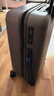 米家小米行李箱20英寸拉桿箱可登機箱PC旅行箱男女小型密碼皮箱子灰色 曬單實(shí)拍圖