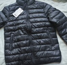 ASK JUNIOR90絨男女同款羽絨服秋冬加厚保暖百搭羽絨內膽運動(dòng)風(fēng) 黑色 170  曬單實(shí)拍圖