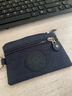 JAFON禮品簡(jiǎn)約拉鏈鑰匙零錢(qián)包尼龍手機包批發(fā)迷你尼龍卡包鑰匙包 JAFON寶藍色 曬單實(shí)拍圖