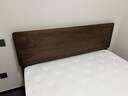續寫(xiě)黑胡桃木實(shí)木床簡(jiǎn)約小戶(hù)型家用臥室1.5X2米家具單雙人穩穩床Pro-J 曬單實(shí)拍圖