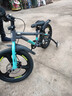 鳳凰兒童自行車(chē)兒童山地學(xué)生車(chē)小孩單車(chē)帶輔助輪3-6-10-12歲小中大童 天青藍丨單速一體輪+雙碟剎+禮包 18寸（適合身高115-130cm） 曬單實(shí)拍圖