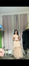唐努烏（Tang Nu wu）高端法式晚禮服女畢業(yè)新款成人禮服演出服宴會(huì )氣質(zhì)聲樂(lè )藝考長(cháng)裙 香檳色 M 【95-105斤】 曬單實(shí)拍圖