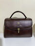 袋鼠卡拉正品真皮女包2025秋冬新款時(shí)尚手提大容量簡(jiǎn)約潮流女士包軟皮包 棕色（禮盒裝+手包+卡包） 曬單實(shí)拍圖