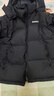 黑冰厚款鵝絨羽絨服700蓬防風(fēng)防水活帽拼色保暖男款羽絨服 FAF8536 男款-黑黑 L 曬單實(shí)拍圖