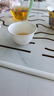韻化一次性功夫茶杯帶收納架60ml高檔耐熱稻殼品茶喝茶試飲杯品茗 一次性茶杯500個(gè) 曬單實(shí)拍圖