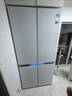 美的（Midea）熊墩墩603L十字門(mén)冰箱超薄零嵌入式雙系統超大容量一級能效以舊換新白色BCD-603WUSPZM(E)國家補貼 曬單實(shí)拍圖